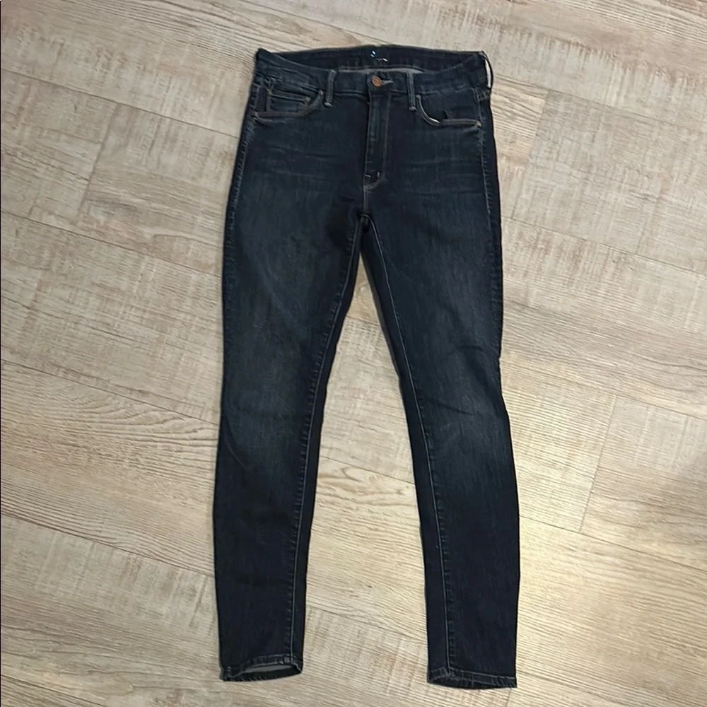 MOTHER Blue Skinny Jeans Classic Fit - Picture 1 of 2